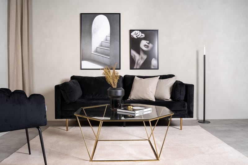 Sofabord Österlen 100 cm - Transparent - Sofabord & salongbord