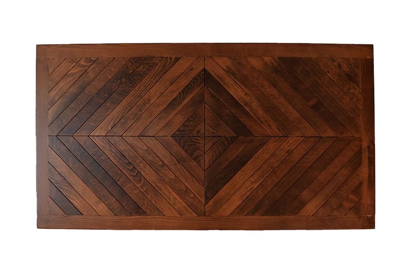 Sofabord Ankaraf 160x50x160 cm - Brun - Sofabord & salongbord