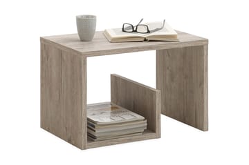 Sofabord Bimokre 59 cm med Oppbevaringshyller - Tre - Møbler - Bord - Sofabord & salongbord