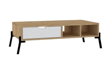 Sofabord Boombar 100x28,2x100 cm - Blå - Møbler - Bord - Sofabord & salongbord