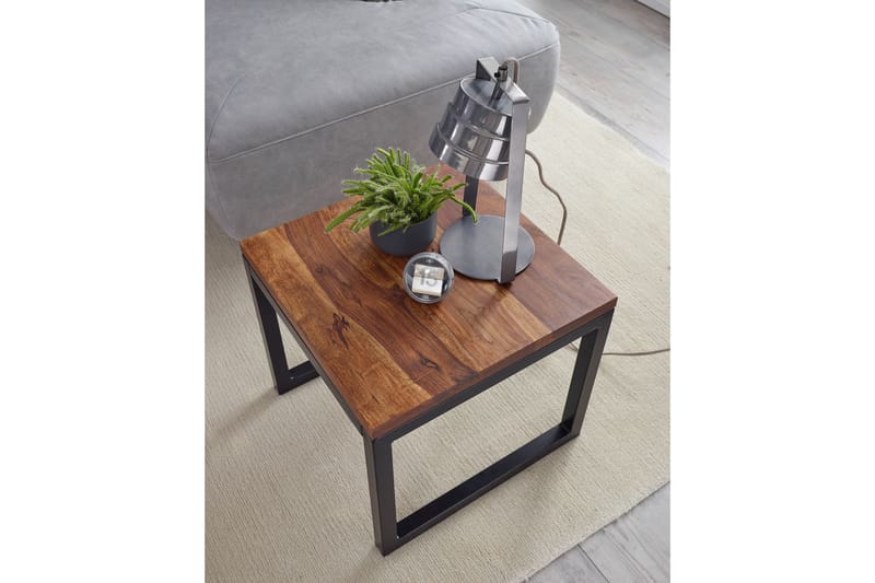 Sofabord Clanton 45 cm - Brun/Svart - Møbler - Bord - Sofabord & salongbord