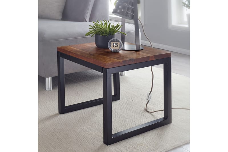 Sofabord Clanton 45 cm - Brun/Svart - Møbler - Bord - Sofabord & salongbord