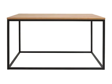 Sofabord Colmenarejo 100 cm - Eikefarge/Svart - Møbler - Bord - Sofabord & salongbord