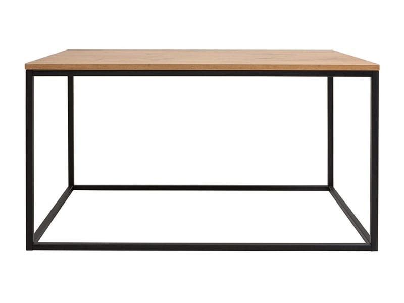 Sofabord Colmenarejo 100 cm - Eikefarge/Svart - Møbler - Bord - Sofabord & salongbord