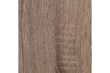 Sofabord Domineck 120 cm med Oppbevaringshylle - Tryffel/Beige/Grå - Møbler - Bord - Sofabord & salongbord