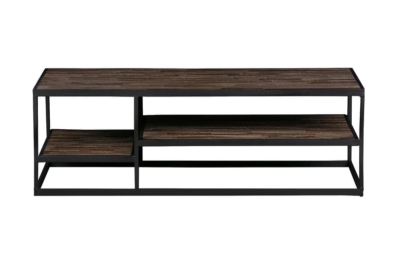 Sofabord Donetta 120 cm - Teak/Svart Jern - Sofabord & salongbord