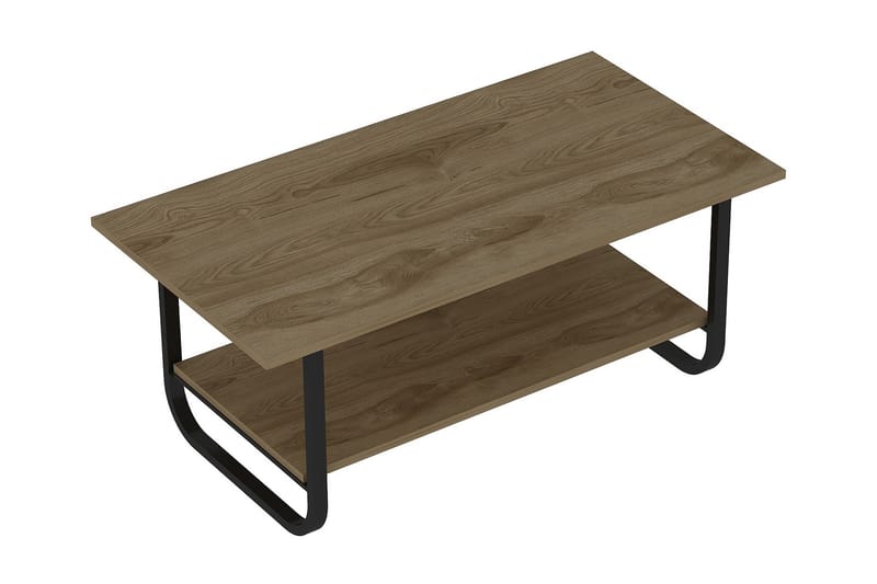 Sofabord Dumö 110 cm med Oppbevaringshylle - Sofabord & salongbord