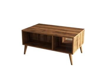 Sofabord Elrasmo sofabord 90x54x90 cm Brun - Møbler - Bord - Sofabord & salongbord