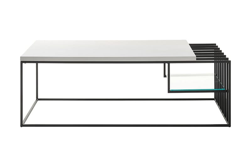 Sofabord Exteer 120 cm - Hvit - Sofabord & salongbord