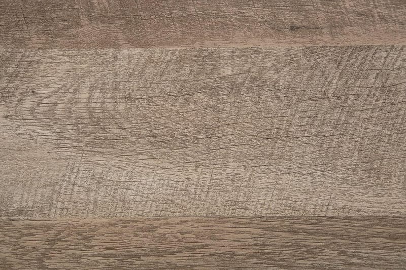 Sofabord Forrieres 120 cm med Oppbevaringshylle - Mørkebrun/Svart - Sofabord & salongbord