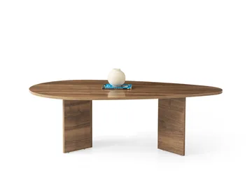 Sofabord Hanah Home Flap (139,5 x 42 x 79,5 cm) Valnøtt - Møbler - Bord - Sofabord & salongbord - Sofabord med oppbevaring