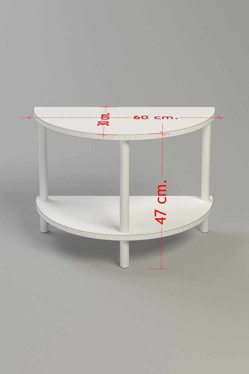Sofabord Hanah Home Peka Cube (60 x 42 x 30 cm) Sapphire Oak - Sapphire Oak - Møbler - Bord - Sofabord & salongbord