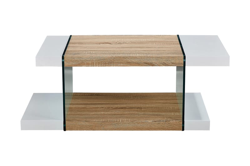 Sofabord Jaunita 120 cm med Oppbevaringshylle - Sofabord & salongbord