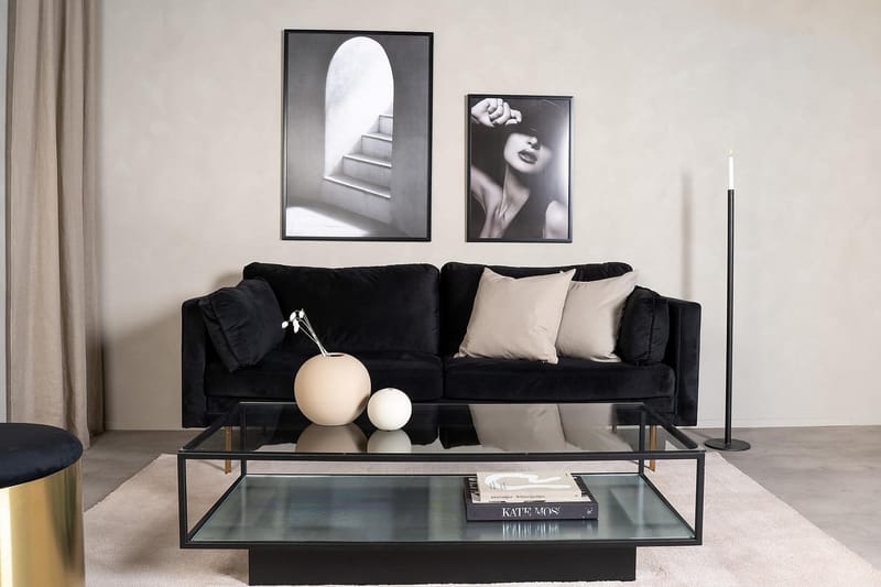 Sofabord Maglehem 130 cm - Transparent - Sofabord & salongbord