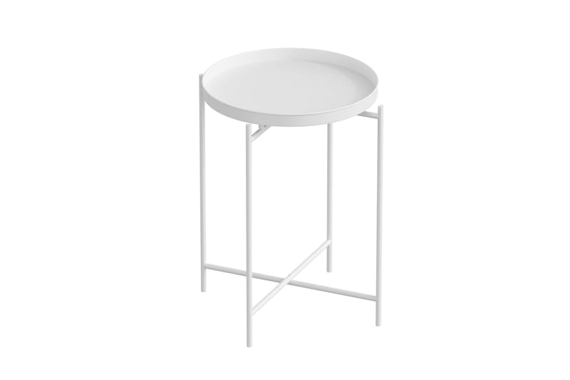Sofabord Mamta 46 cm - Hvit - Møbler - Bord - Sofabord & salongbord