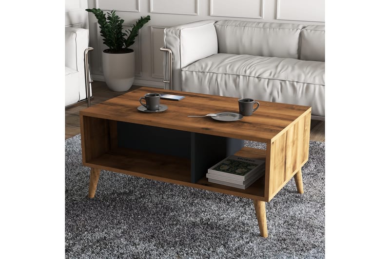 Sofabord Manko 90x54x90 cm - Brun - Møbler - Bord - Sofabord & salongbord