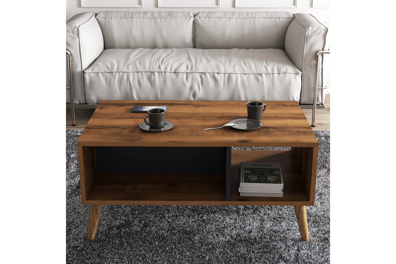 Sofabord Manko 90x54x90 cm - Brun - Møbler - Bord - Sofabord & salongbord