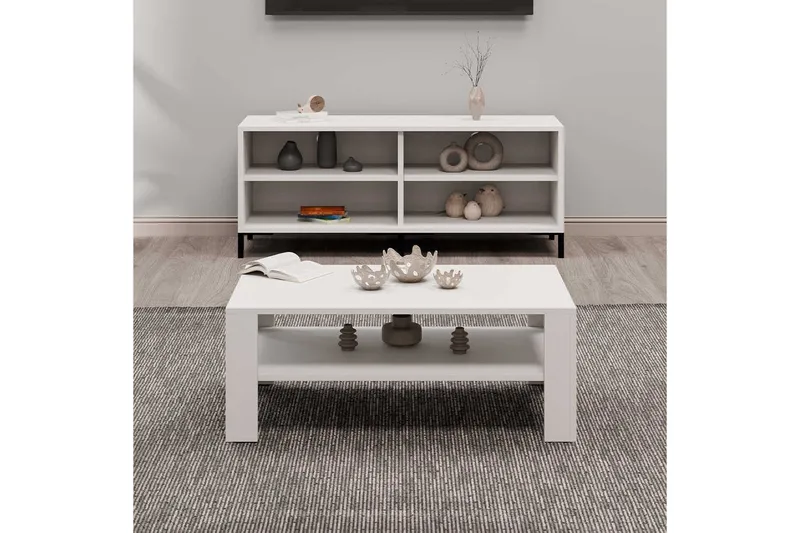 Sofabord Sofabord Masao Vit - Møbler - Bord - Sofabord & salongbord