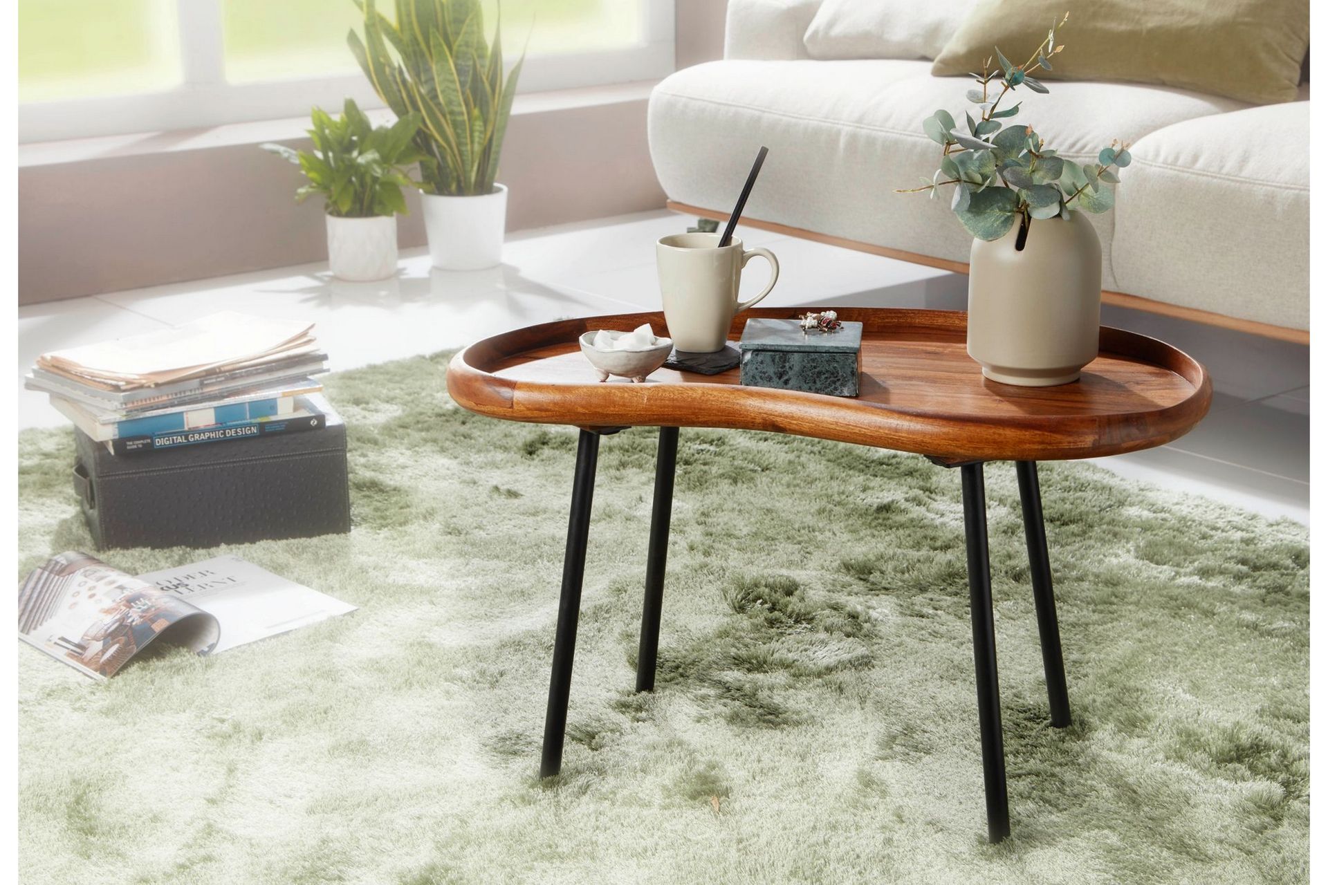 Sofabord Matozzo 71 cm - Brun - Møbler - Bord - Sofabord & salongbord