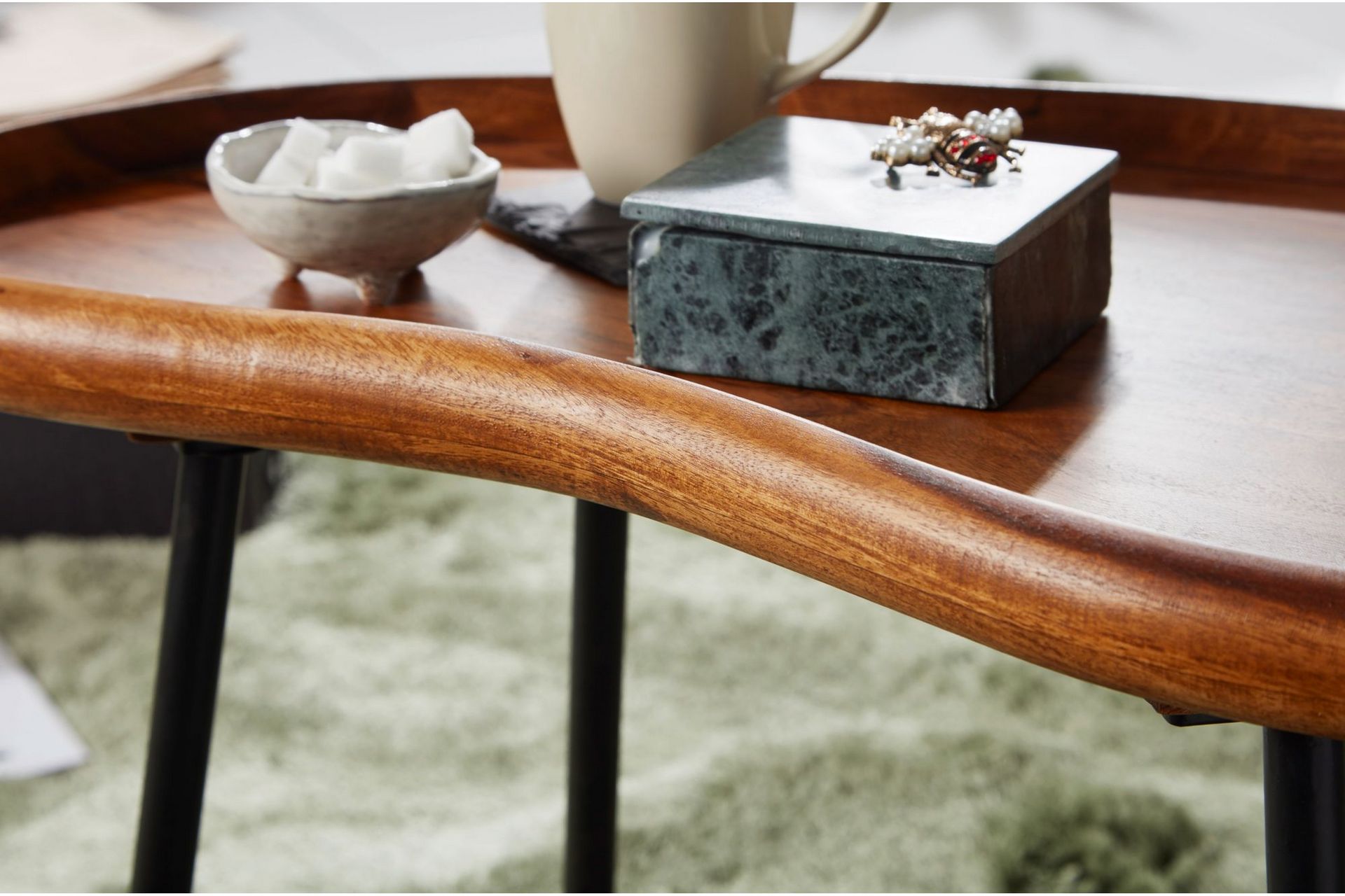 Sofabord Matozzo 71 cm - Brun - Møbler - Bord - Sofabord & salongbord