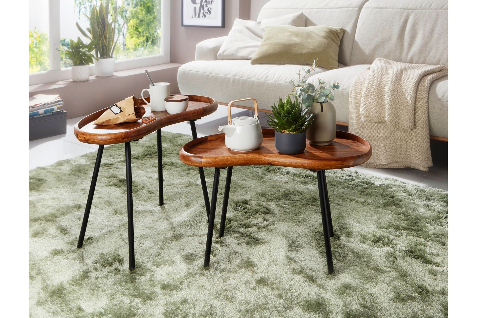 Sofabord Matozzo 71 cm - Brun - Møbler - Bord - Sofabord & salongbord