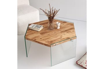 Sofabord med hette 80 cm - Natur - Møbler - Bord - Sofabord & salongbord