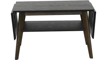 Sofabord Hovden med Klaff & Hylle - Brun - Møbler - Bord - Sofabord & salongbord - Sofabord med oppbevaring