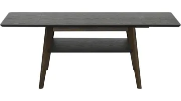 Sofabord Hovden med Klaff & Hylle - Brun - Møbler - Bord - Sofabord & salongbord - Sofabord med oppbevaring