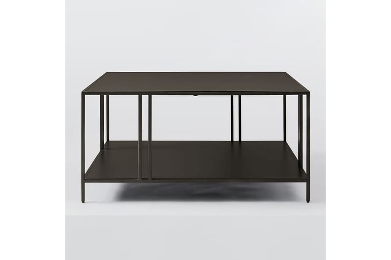 Sofabord Nar 80 cm - Svart - Møbler - Bord - Sofabord & salongbord