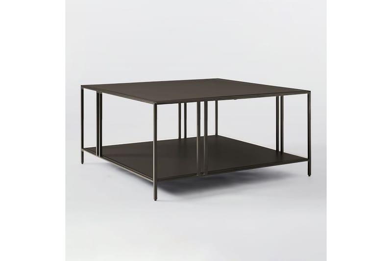 Sofabord Nar 80 cm - Svart - Møbler - Bord - Sofabord & salongbord
