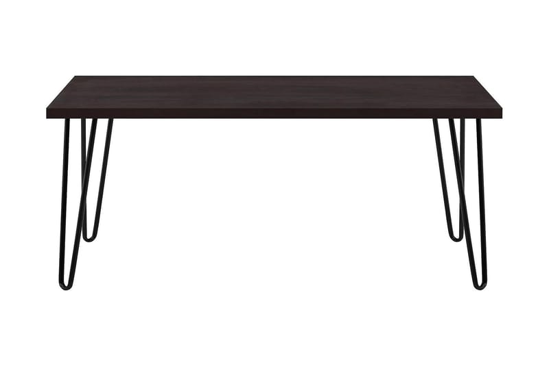 Sofabord Owen 107 cm Espresso/Svart - Dorel Home - Sofabord & salongbord