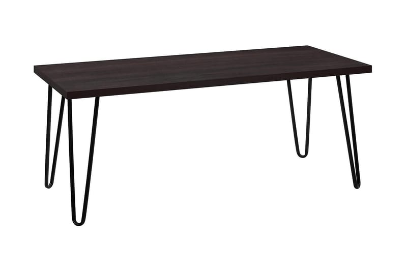 Sofabord Owen 107 cm Espresso/Svart - Dorel Home - Sofabord & salongbord