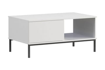 Sofabord Quertas 100 cm med Oppbevaring Hylle + Skuff