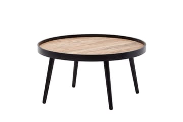 Sofabord Rachid 76 cm Rundt - Natur - Møbler - Bord - Sofabord & salongbord