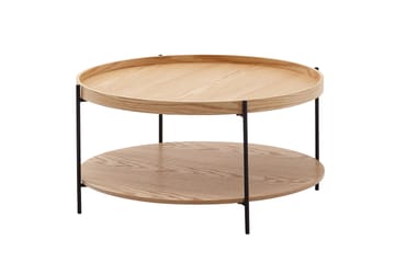 Sofabord Rachid 78 cm Rund - Natur - Møbler - Bord - Sofabord & salongbord