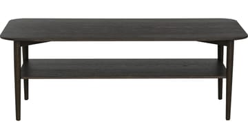 Sofabord Ravik med Hylle 135x65 cm - Brunlakkert - Møbler - Bord - Sofabord & salongbord - Sofabord med oppbevaring