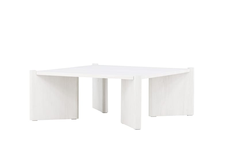 Sofabord Rogaland 100x100 cm Whitewash - Venture Home - Sofabord & salongbord