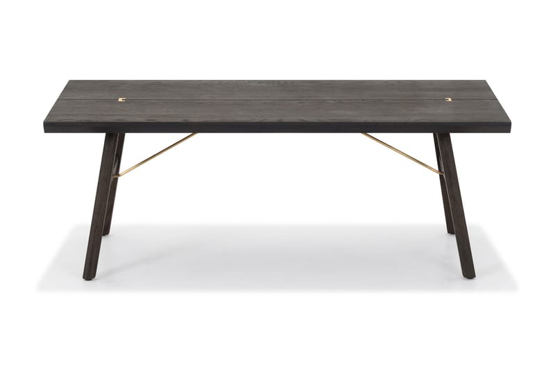 Sofabord Ryndon 120 cm Massiv Ek - Sofabord & salongbord