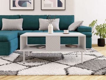 sofabord Sofabord ART DECO beige - Møbler - Bord - Sofabord & salongbord - Sofabord med oppbevaring