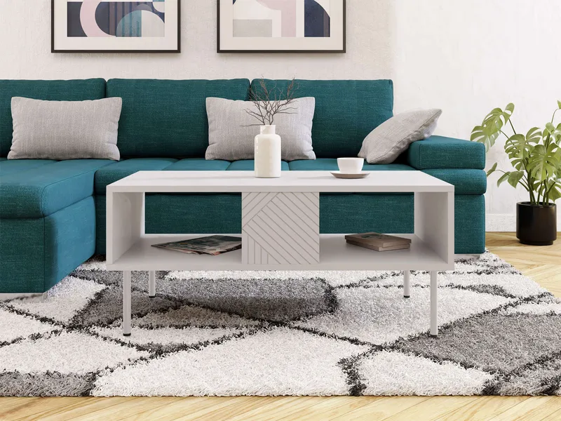 sofabord Sofabord ART DECO beige - Møbler - Bord - Sofabord & salongbord - Sofabord med oppbevaring