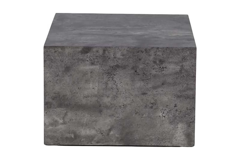 Sofabord Steinar 80 cm - Mørkegrå - Sofabord & salongbord
