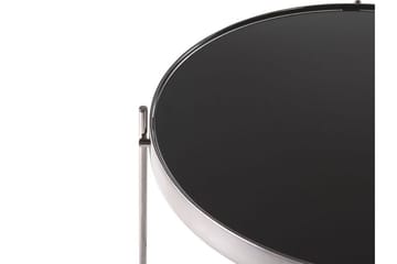 Sofabord Taiylor 63 cm Rundt - Glass/Silver - Møbler - Bord - Sofabord & salongbord