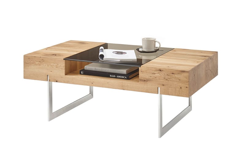 Sofabord Veksebo 110 cm - Natur - Møbler - Bord - Sofabord & salongbord