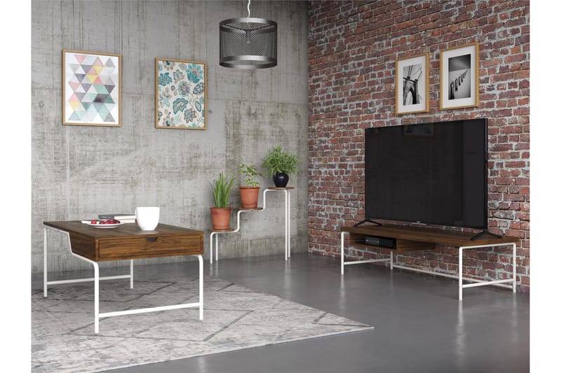 Sofabord Webster - Valnøtt - Møbler - Bord - Sofabord & salongbord