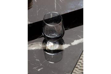 Sofabord Wohnling Sett av 2 MONOBLOC høyglans trekantet, moderne stil Marmor, Svart - Marmor, Svart - Møbler - Bord - Sofabord & salongbord