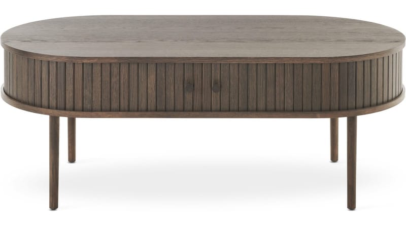 Sofabord Yngvar 120x60 cm, Brunlakkert eik