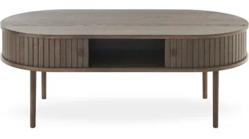 Sofabord Yngvar 120x60 cm - Brunlakkert eik - Møbler - Bord - Sofabord & salongbord
