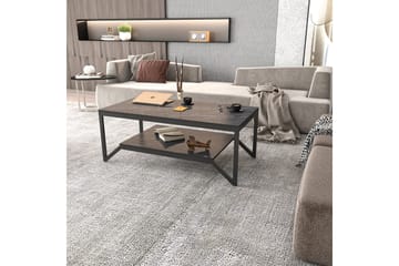 Sofabord Zakkum 60x45,8x120 cm - Svart - Møbler - Bord - Sofabord & salongbord