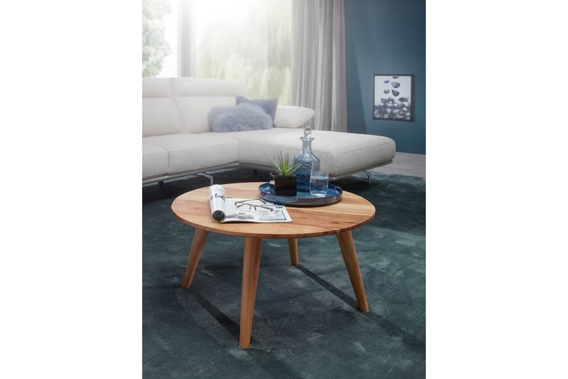 Sofabord Printfield 75 cm - Brun - Møbler - Bord - Sofabord & salongbord