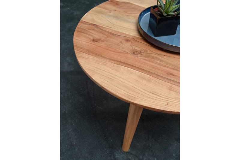 Sofabord Printfield 75 cm - Brun - Møbler - Bord - Sofabord & salongbord